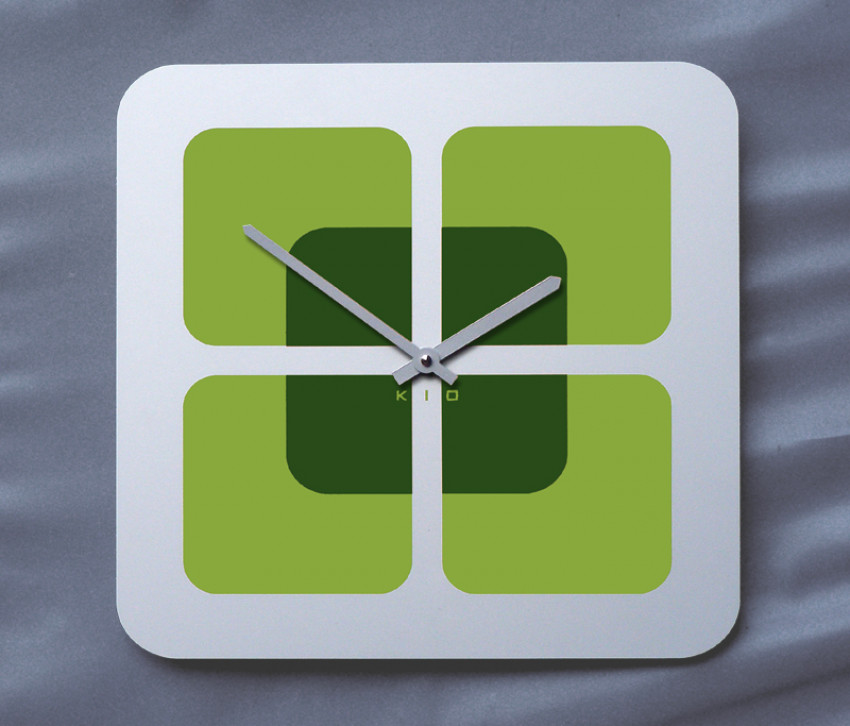 Kio times design hausnummer hausklingel briefkasten edelstahl ... Designer wanduhren