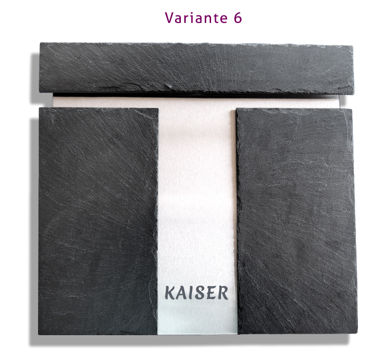 Design Briefkasten Postkasten Edelstahl gebürstet Schutzlackiert Save-Post 6