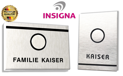 Insigna, Funklingel, Set, Edelstahl, Design, Test, sehr gut, Aktion