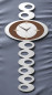 Preview: AVENUE O -- DESIGN WANDUHR  GROSS UHR XL QUARZUHR MODERN