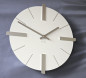 Preview: Geneva, Klassiche, Weiss,, Funkuhr, Modell Fuore, DESIGN, WANDUHR, Schwarz,QUARZUHR, SILBER ,FARBEN, Test