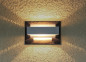 Preview: 05 ELYSEE Cube LED Design Aussenleuchte in Echtschiefer oder Anthrazit inkl.Smart