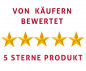 Preview: 19 WAVE Design Hausnummer mit Schiefer BürstSatiniert