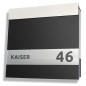 Preview: Briefkasten,Wand,Edelstahl,Anthrazit,Ral,Bauhaus