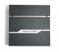 Preview: ral7016,Briefkasten,Wand,Edelstahl,Anthrazit,Ral,Bauhaus,,modell 5