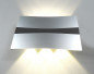 Preview: Silber, Aussenleuchte, Edelstahl, LED, Up&Down, WandLeuchte,COB,Modern