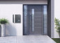 Preview: Prime96,NUMMER, Briefkasten,Wand,Edelstahl,Anthrazit,Beschriftung,