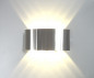Preview: Aussenleuchte, Edelstahl, LED, Up, Down,Edelstahl, Wandleuchte, Strahler,Design