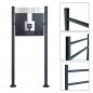 Preview: KIO TIMES, Omega, briefkasten, Ral7016, Standbriefkasten,Standart, 140,cm einbetonieren