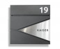 Preview: Anthrazit, Edelstahl, RAL7016, Briefkasten, Wandbriefkasten, Wasserdicht, Postkasten, Test, Name , mit Hausnummer