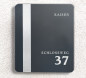 Preview: Prime 96, Nummer,Edelstahl,Anthrazit,Beschriftung,Seitlich, Test, Sehr gut