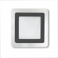 Preview: Trias,Anthrazit, LED, DESIGN, mit HAUSNUMMER, LEUCHTE,Strahler,silber, cob