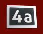 Preview: Hausnummer, 3D, edelstahl, Acryl, Ral, 7016, Anthrazit, Modern, Design, gebürstet,