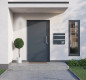 Preview: Prime22, HausBriefkasten,Wand,Edelstahl,Anthrazit,Beschriftung,mit
