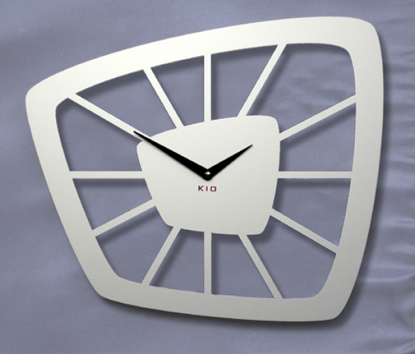 retro,Groß,Design,Wanduhr,modern,xxl,vintage,retro,ohne ticken,silber