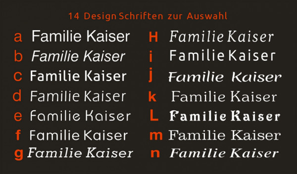 Schriften, DESIGN, Klingel,Funkklingel, Anthrazit,
