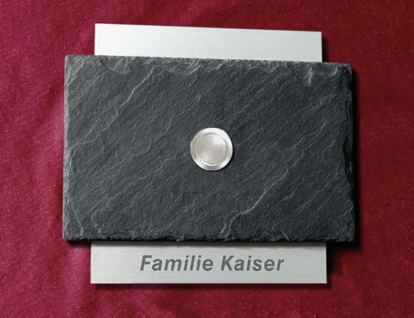 Residenz, Edelstahl Design, Klingel, Funkklingel