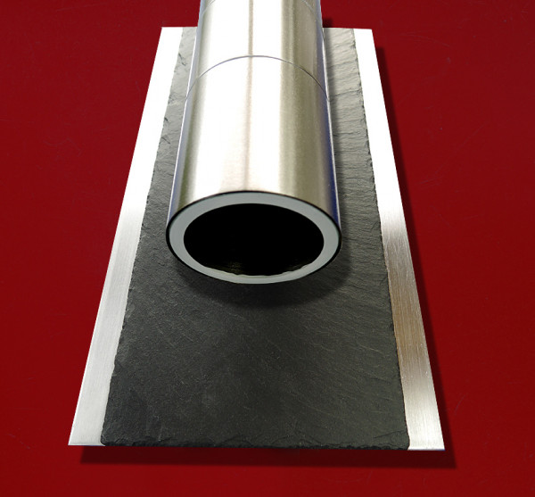 EDELSTAHL, LED, DESIGN, UP Down, LEUCHTE,Strahler,gebürstet, GU10, schiefer,down,Wandleuchte,