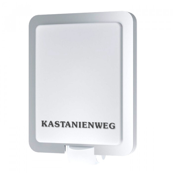 03 MONTREAL LED Sensor Wandleuchte Strahler Silber
