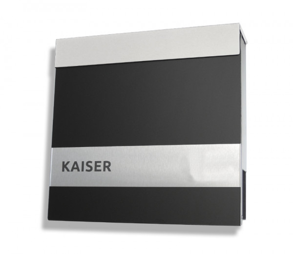 Briefkasten,Edelstahl,Wandbriefkasten,silber