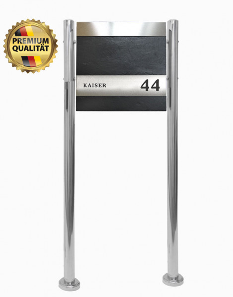 01 DESIGN STAND-BRIEFKASTEN  - 14 MODELLE EDELSTAHL ab 119,- Euro