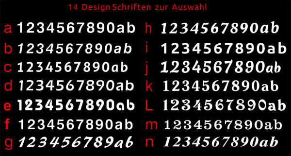Prime Post 96 Premium Design Briefkasten Anthrazit & Silber NAME & NUMMER