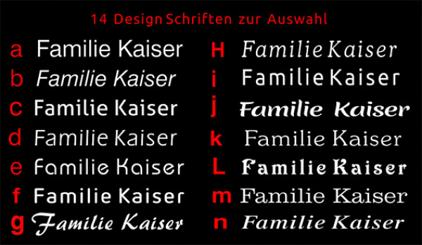 20 WAVE Design - Tür Klingel mit Schiefer Anthrazit oder Funkklingel