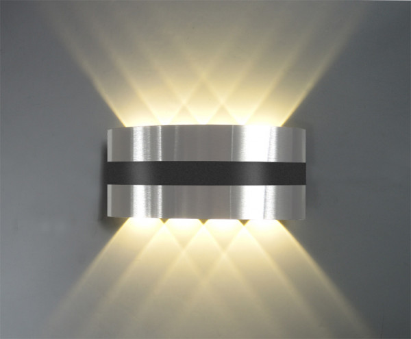 Aussenleuchte, Edelstahl, LED, Up, Down,Edelstahl, Wandleuchte, Strahler,Design