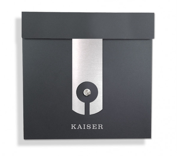 Omega3, funk-klingel, Briefkasten, 7016, Wandbriefkasten,design,mit klingel,mit hausnummer, mit funk