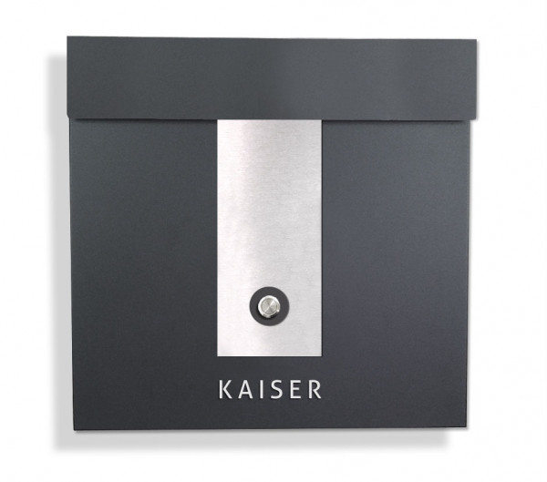 Omega 4, funk-klingel, Briefkasten, 7016, Wandbriefkasten,design,mit klingel,mit hausnummer, mit funk