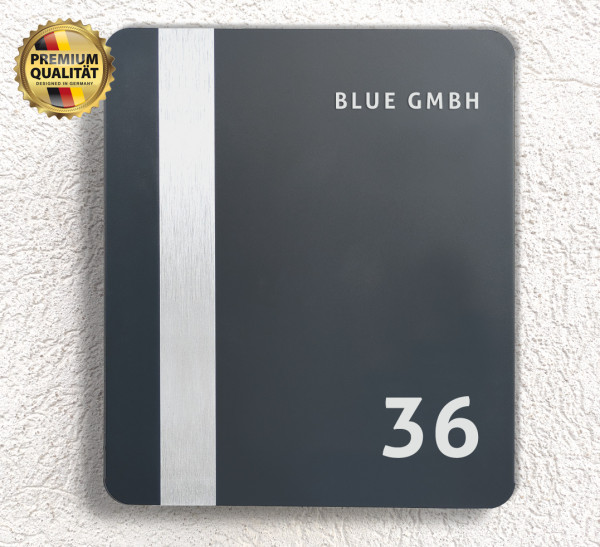 Prime96,Briefkasten,Wand,Edelstahl,Anthrazit,Ral,Bauhaus,,modell 5