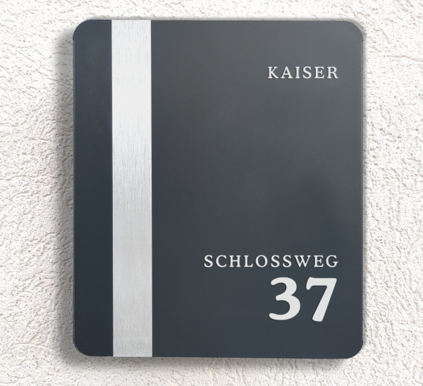 Prime 96, Nummer,Edelstahl,Anthrazit,Beschriftung,Seitlich, Test, Sehr gut