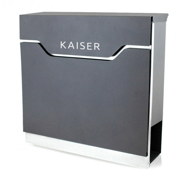 Edelstahl, Briefkasten, 11,  Wandbriefkasten, Wasserdicht, Klingel