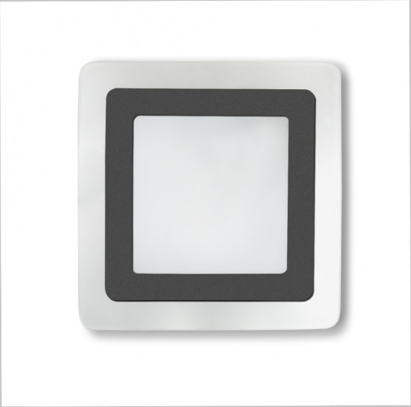 Trias,Anthrazit, LED, DESIGN, mit HAUSNUMMER, LEUCHTE,Strahler,silber, cob