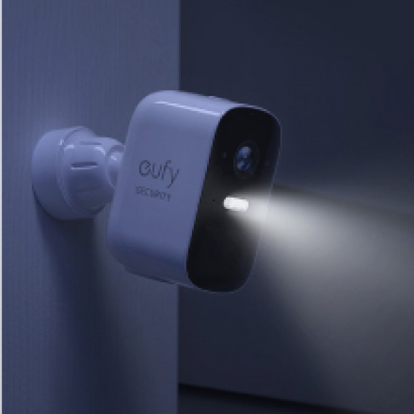 eufy Security eufyCam 2C 2+1 kabellose Überwachungskamera  HD 1080p, IP67 wetterfest, Doppel-Kamera-Set