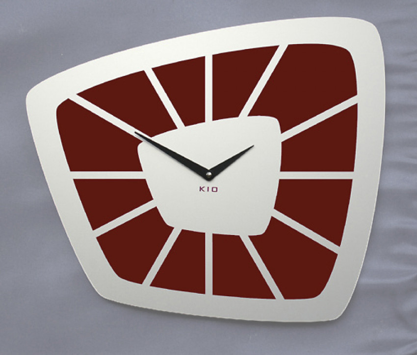 Uhr Design Wanduhr RETRO 2D