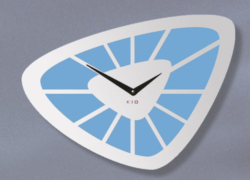 Uhr Design Wanduhr RETRO 3D