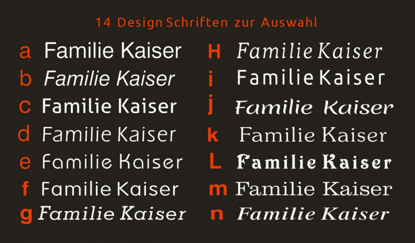 Schriften, DESIGN, Klingel,Funkklingel, Anthrazit,