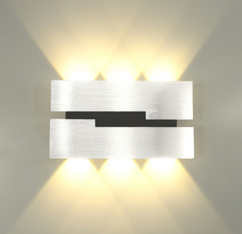 Wandleuchte, kio times, Edelstahl, LED, Design Ral7016