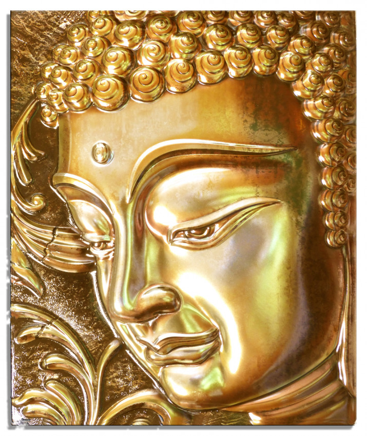 OM Zeichen, DEKO, YOGA, INDISCH, BUDDHA, GROSS, HOLZ