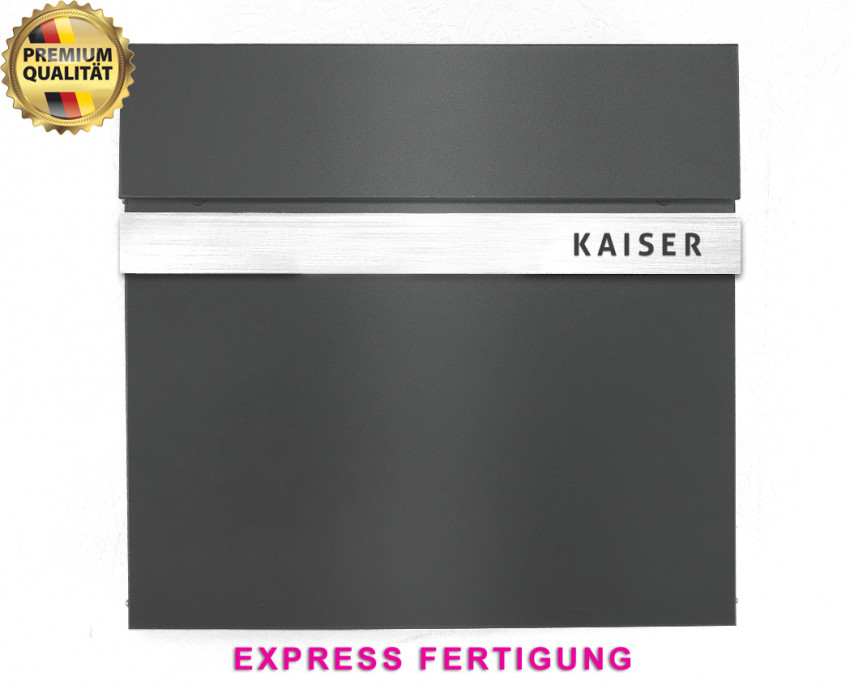 p88, Anthrazit, Briefkasten, Wandbriefkasten, Wasserdicht, Standbriefkasten