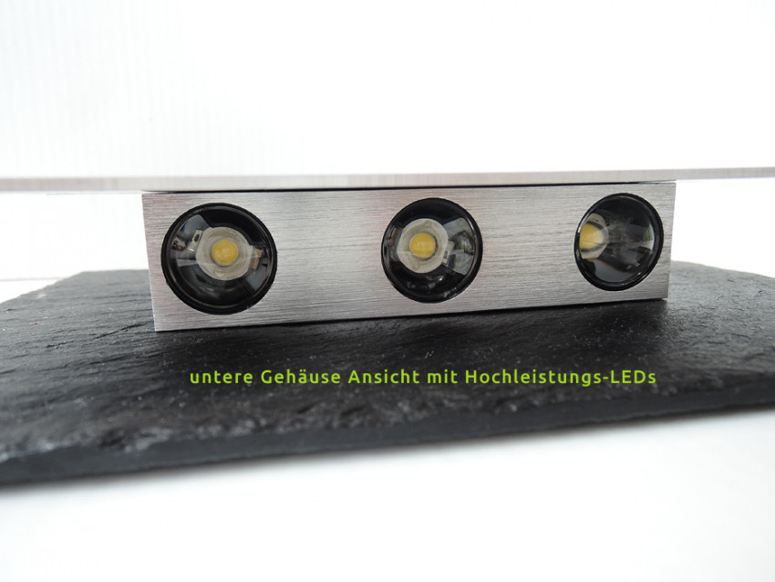 Aussenleuchte, LED, WANDLEUCHTE, COB, SILBER,schiefer
