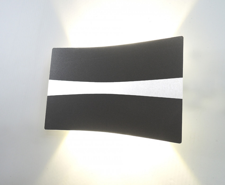 Anthrazit, Aussenleuchte, Edelstahl, LED, Up&Down, WandLeuchte,COB,Modern