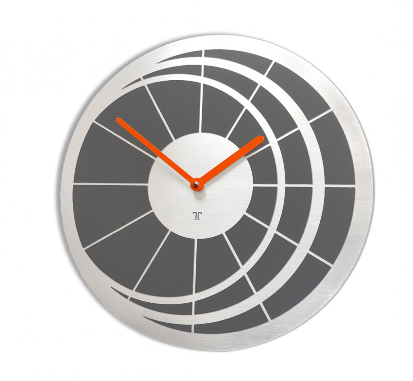 Anthrazit, Grau, Eclispe, DESIGN, WANDUHR, Schwarz,QUARZUHR, SILBER ,FARBEN, Test,ModernO, DESIGN, WANDUHR, QUARZUHR MODERN FARBEN