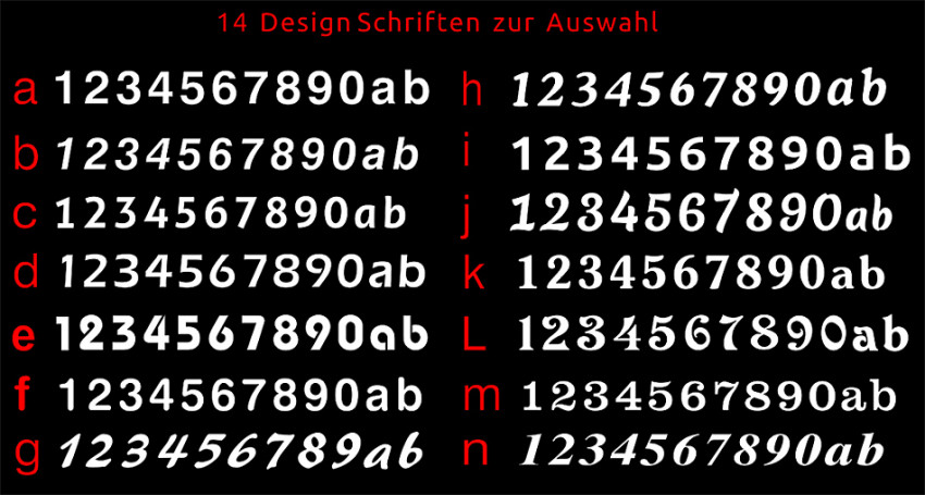 HAUSNUMMER, Schriften, KIO TIMES