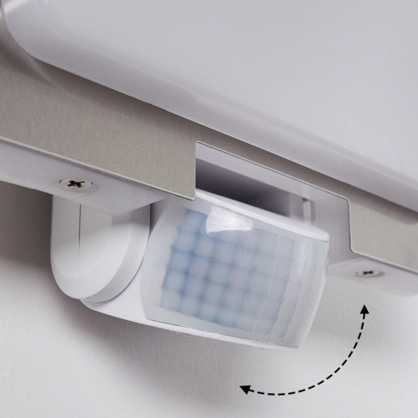03 MONTREAL LED Sensor Wandleuchte Strahler Silber
