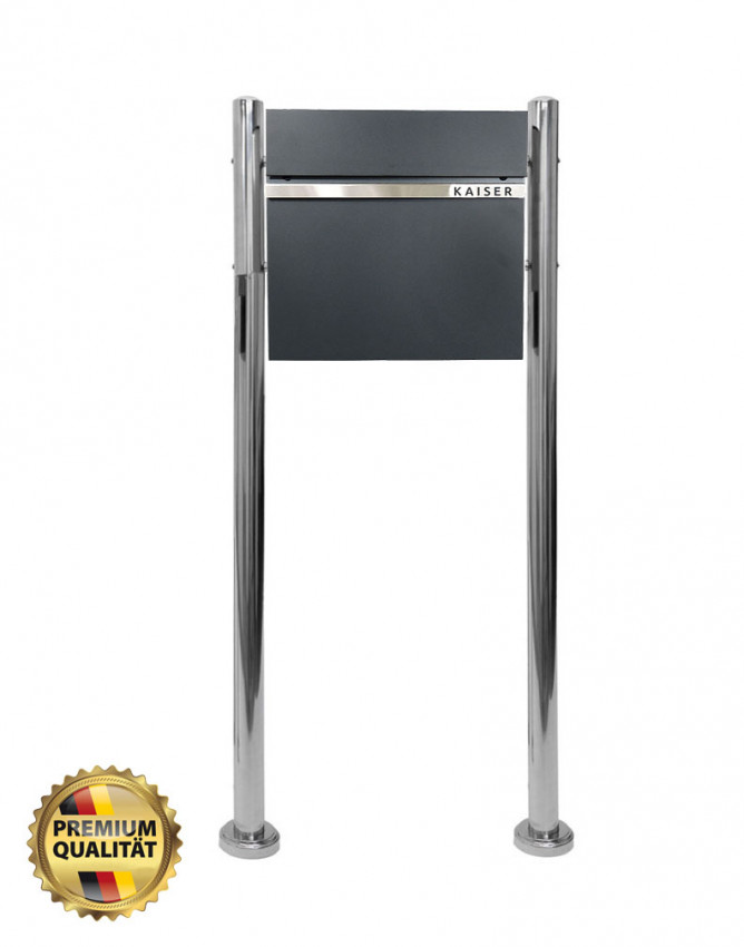 PRIME POST 87 ST Anthrazit RAL7016 Premium Design Briefkasten