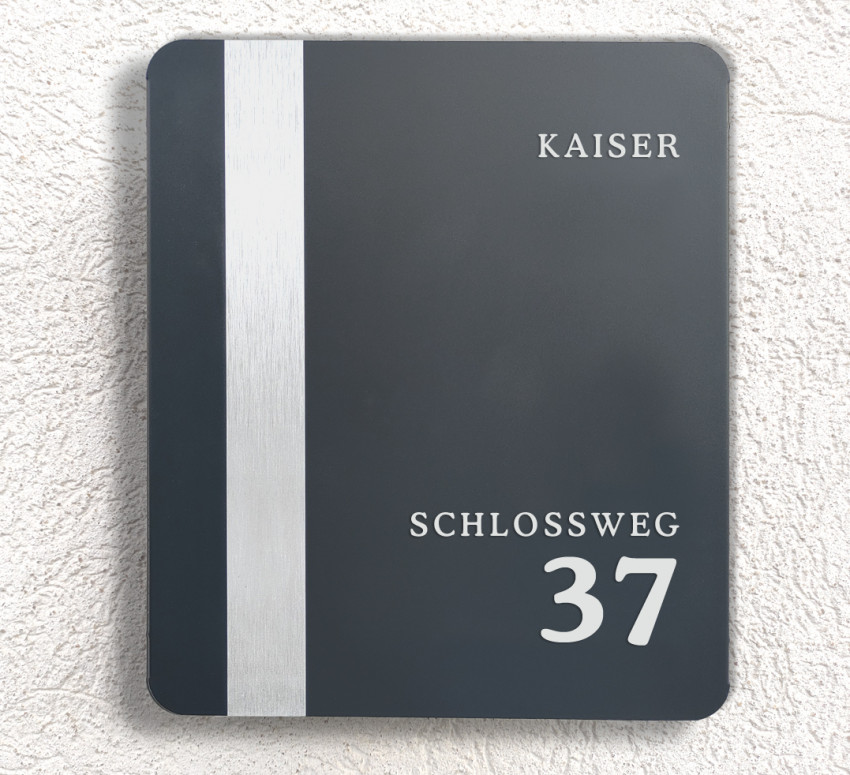 Prime 96, Nummer,Edelstahl,Anthrazit,Beschriftung,Seitlich, Test, Sehr gut