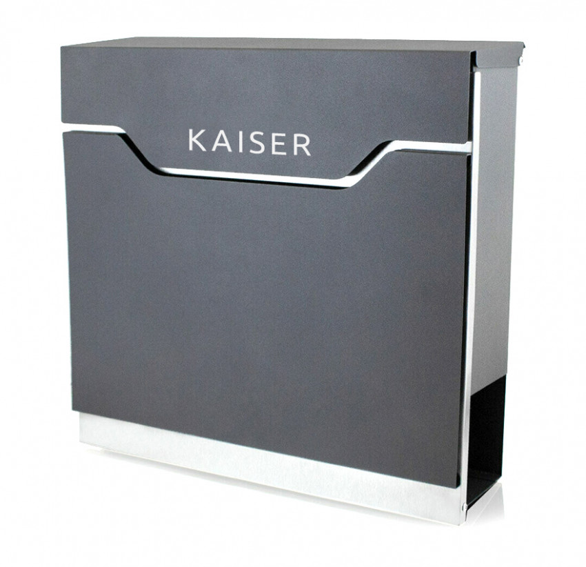 Edelstahl, Briefkasten, 11,  Wandbriefkasten, Wasserdicht, Klingel