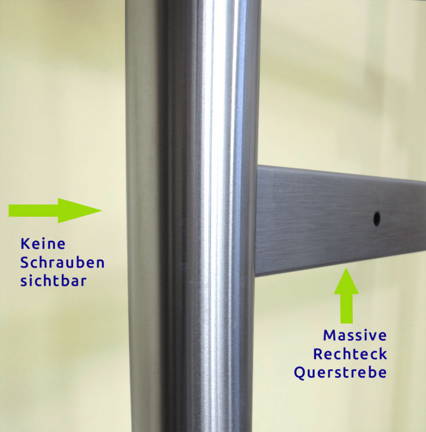 standbriefkasten,briefkasten,Ständer,edelstahl,schiefer,silber,stabiler,massiv,Edelstahlständer,modell5